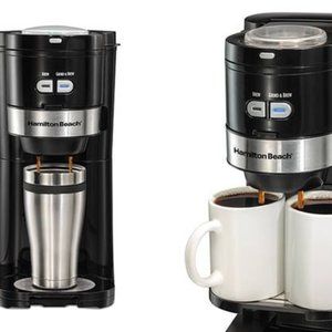 Brand New Hamilton Beach Grind and Brew Single-Serve Coffee Maker